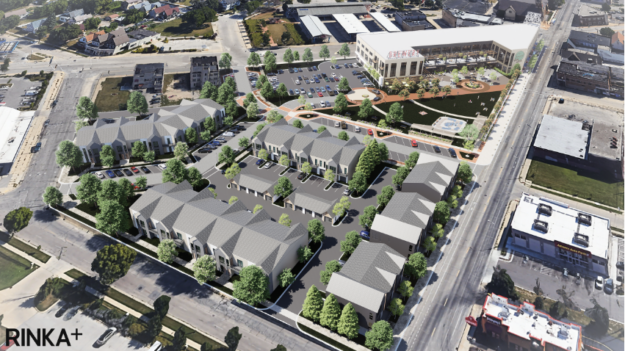 Aeriel Rendering Sears Market