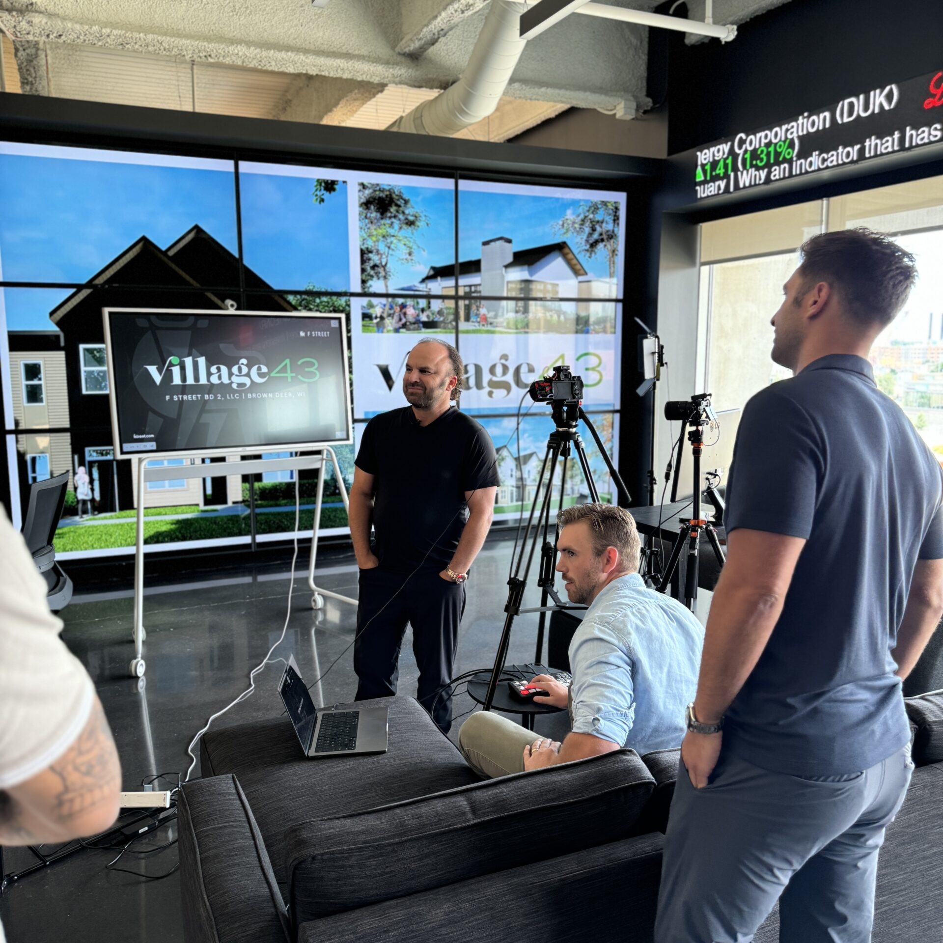 F Street Team Recording Content