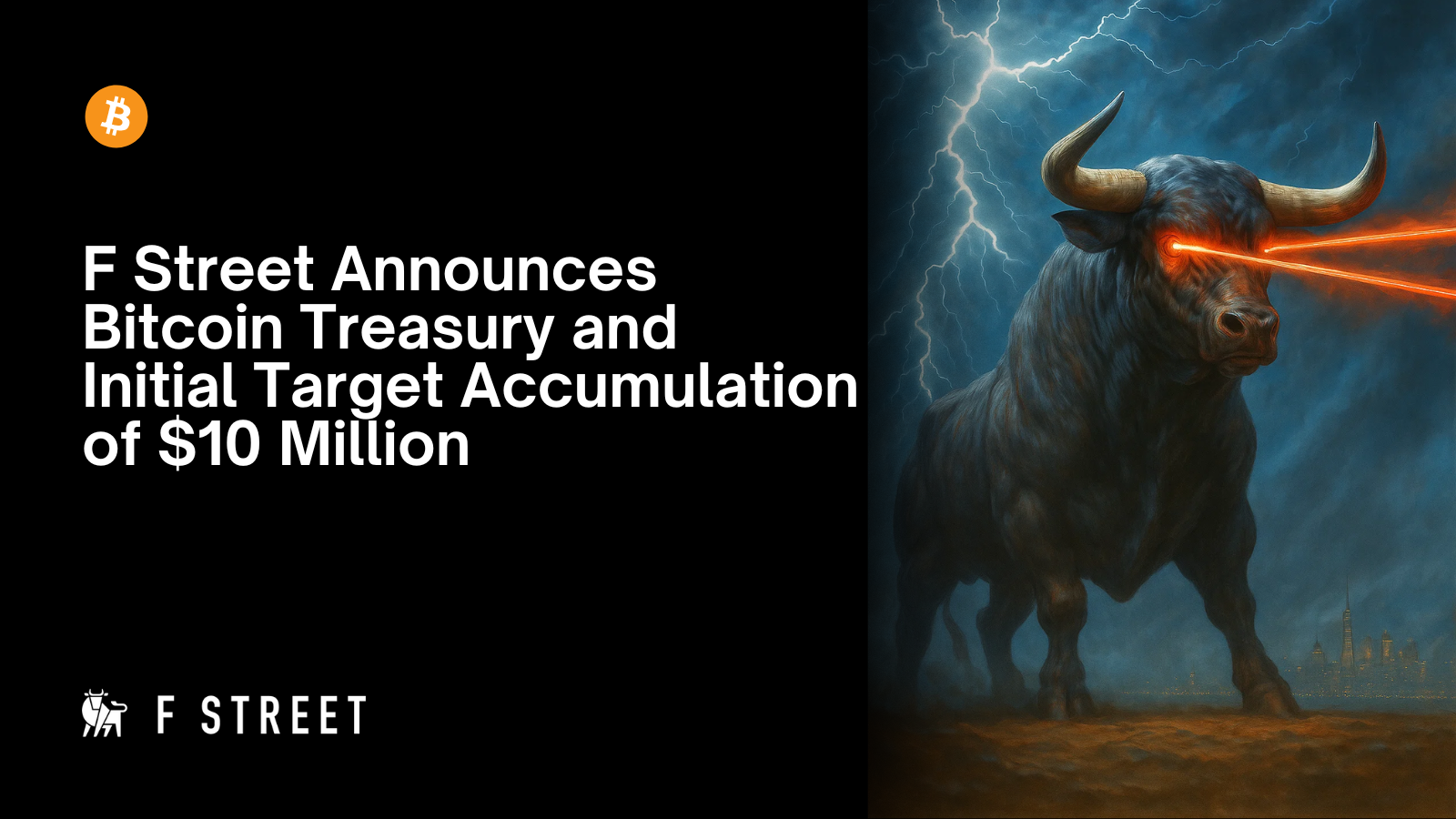 F Street Adds Bitcoin to Treasury Strategy, Targeting $10 Million in  Holdings | F Street