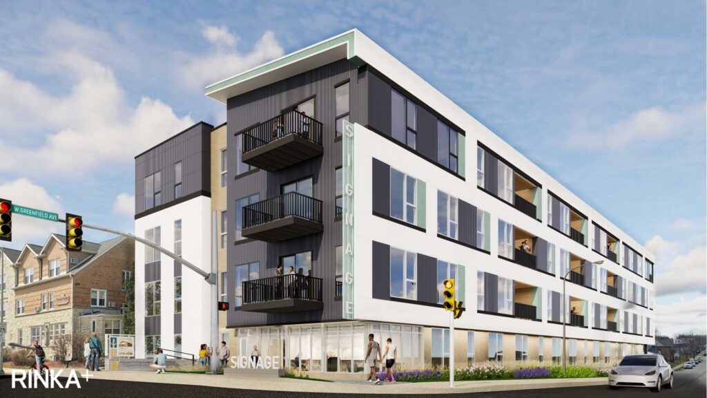 Construction begins at F Street’s West Allis apartment development
