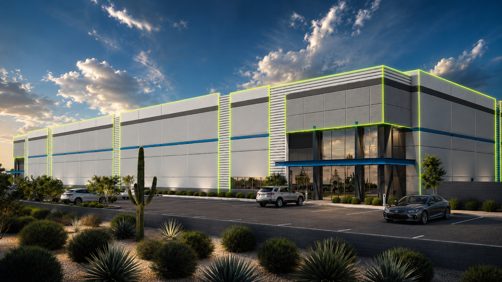 River West Commerce Center architectural rendering, Avondale AZ