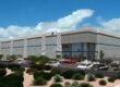 Architectural rendering of River West Commerce Center, a Class A industrial building in Avondale, Arizona